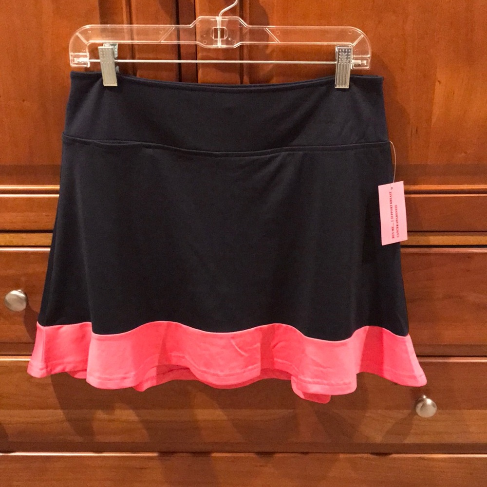 NWT-Golftini Pull On Ruffle Tech Golf Skort